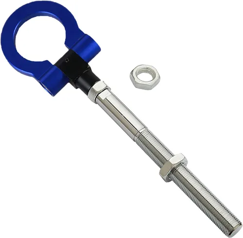 Vista 13 de Kit de gancho de remolque para parachoques delantero y trasero negro resistente para Subaru WRX y STI, Impreza, Scion FR-S