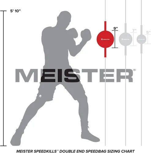 Vista 5 de Bolsa de velocidad Meister SpeedKills de cuero con cámara de látex ligera