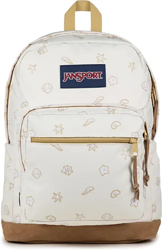 Vista 24 de JanSport Right Pack - Mochila duradera con funda acolchada para laptop de 15 pulgadas, amplio compartimento principal y bolsillo integrado