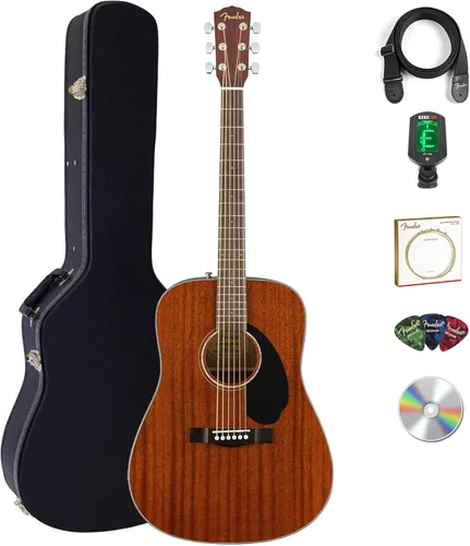 Conjuntos de guitarras acústicas Fender CD-60.