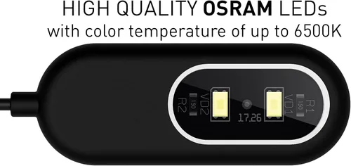 Vista 4 de Luz LED para acuario – Innovar lámpara LED flexible acuario de agua dulce – Luz de tanque de peces – Pico & Nano Soft Plus