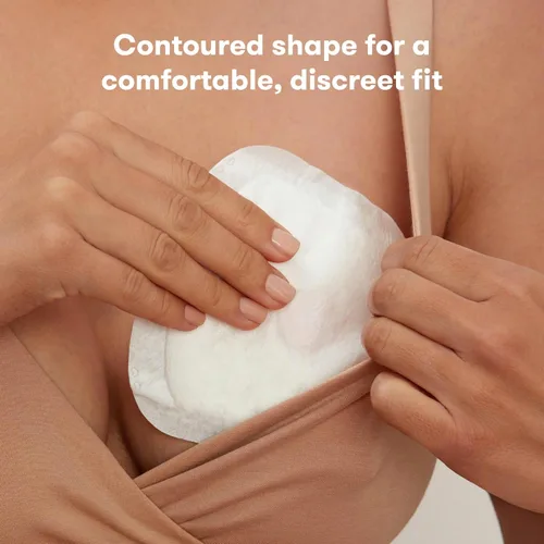 Vista 3 de Frida Mom Almohadillas de lactancia, almohadillas de lactancia desechables con ultra absorción y textura suave, esenciales para la lactancia