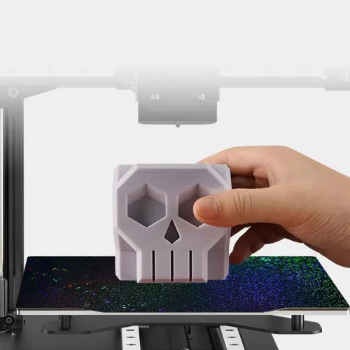 Vista 7 de Hoja PEI texturizada y placa de construcción suave PEY 235X235mm Spring Steel Print Bed Base magnética para K1/Ender 3 V3 SE/Ender 3 V3 KE/Neptune 3