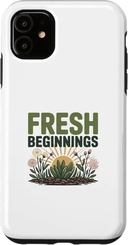 Vista 8 de Fresh Beginnings Bloom Where Dreams Plant Seeds Case for iPhone 16