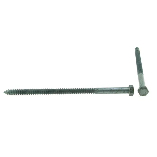 Vista 2 de Prime-Line 9057301 Tornillos hexagonales de 1/2 pulgada x 10 pulgadas, galvanizado en caliente A307 grado A (paquete de 10)