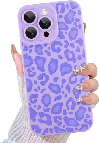 Vista 31 de TEAUGHT Compatible con iPhone 11 Funda con patrón lindo estampado de leopardo negro guepardo + protector de pantalla a prueba de golpes, funda