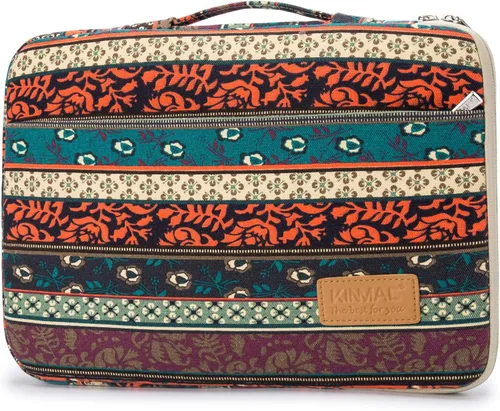 Vista 15 de Kinmac - Bolso bandolera para laptop de 360 grados, banana ( Banana Leaf )