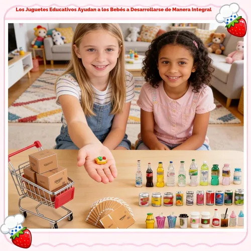 Vista 6 de Vawuz - Set de 175 piezas de cajas de mensajería en miniatura para centro comercial, cajas de envío, modelos de carritos de mano de mini