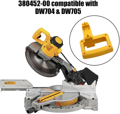 Vista 6 de 380452-00 Juego de almeja de sierra ingletadora para sierra ingletadora DeWalt DW704 y DW705 (tipos 1-5), se adapta a 3660 3680 (tipos 1-3)