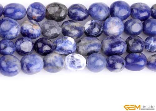 Vista 10 de GEM-Inside 9x12mm Natural Amazonite Stone Gemstone Semi Precious Freeform Baroque Potato Beads for Jewelry Making 15