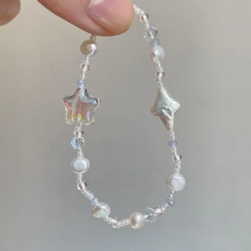 Vista 4 de Pulseras Y2k Y2k, accesorios de grunge, pulsera estética Y2k para mujer, joyería Y2K
