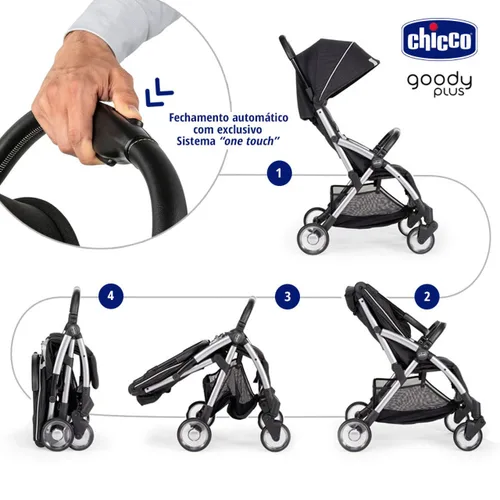 Vista 19 de Chicco Cochecito ligero Goody 2020 Grafito