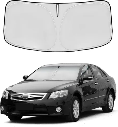 Vista 90 de Parasol para parabrisas Rivian R1S 2022-2024 2025, parasol para ventana frontal, ajuste personalizado, accesorios R1S, visera solar, pantalla