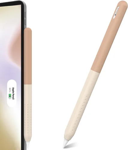 Vista 8 de NIUTRENDZ - Funda protectora de silicona en degradado azul para Apple Pencil de 2ª generación, estuche para lápiz con diseño desmontable