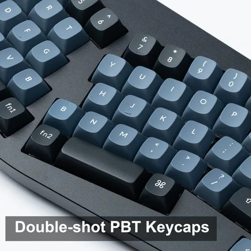 Vista 4 de Keychron Q8 Alice 65% Layout Gasket Hot Swappable Custom Mechanical Keyboard, QMK Programmable, Knob RGB Backlit Type-C Wired Aluminum Ergonomic