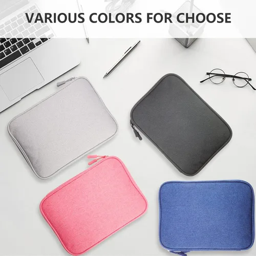 Vista 3 de Teskyer Bolsa organizadora de cables, organizador de electrónica portátil, funda de viaje, bolsa de almacenamiento de accesorios electrónicos