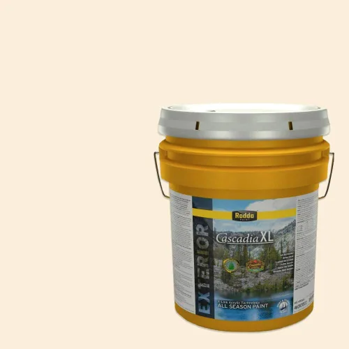 Vista 107 de Rodda Paint CASCADIA ZERO - Pintura e imprimación semibrillante para interiores en uno, cuarto de galón, bizcocho de limón