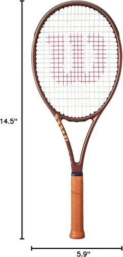 Vista 2 de Wilson Pro Staff 97L V14 Performance - Raquetas de tenis, ensartadas con Sensation 16 Natural en tensión de rango medio