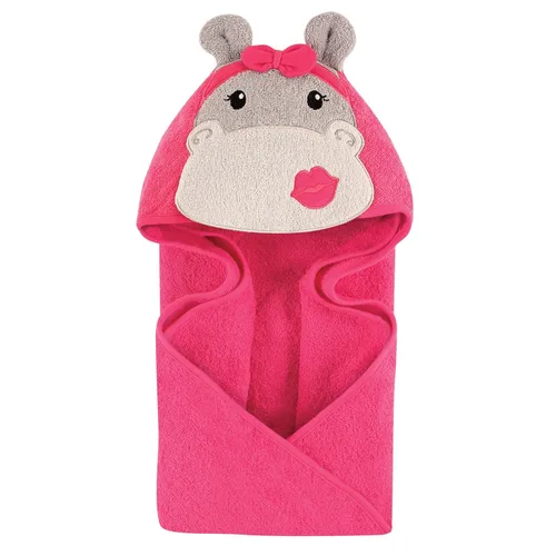Vista 26 de Hudson Baby Toalla con capucha unisex de algodón con cara de animal para bebé, cocodrilo, talla única