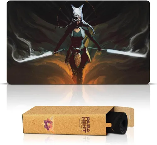 Fulcrum (cosido) – Tapete MTG de Anato Finnstark – Compatible con Magic The Gathering Playmat – Play MTG, YuGiOh, TCG – Diseños artísticos