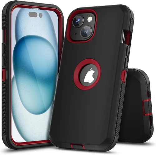 Vista 10 de COOYA Funda para iPhone Air de Protección Completa del Cuerpo contra Caídas, Funda Resistente a Prueba de Golpes de 3 Capas, Híbrida de Servicio