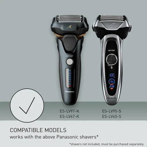 Vista 2 de Panasonic Cuchillas internas de repuesto para afeitadora WES9170P, compatibles con afeitadoras ARC5 de 5 cuchillas ES-LV9N-S, ES-LV97-K, ES-LV67-K