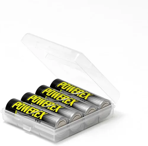 Vista 3 de Powerex PRO - Baterías AA NiMH recargables de alta capacidad (1.2 V, 2700 mAh), paquete de 4