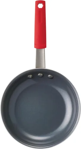 Vista 26 de Tramontina Sartén profesional de cerámica antiadherente de 8 pulgadas, sartén de aluminio de calibre pesado con revestimiento antiadherente