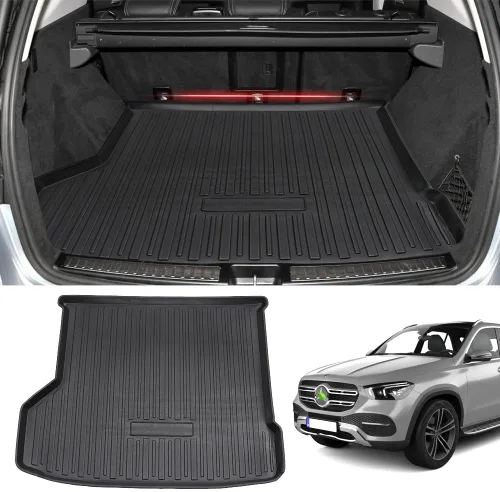 Vista 17 de Powerty - Alfombrilla de maletero para Buick Encore 2013-2022/Chevrolet Trax 2014-2023, accesorios, alfombrillas de carga TPO, forro de carga