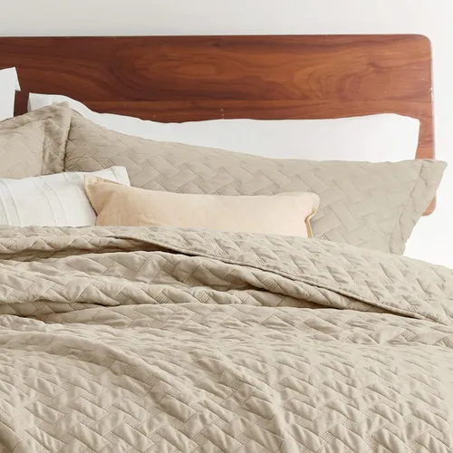 Vista 40 de Bedsure Colchas de tamaño Queen – Colchas ligeras tamaño Queen con patrón de tejido de canasta, ropa de cama suave, edredón de rosa polvorienta