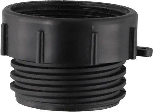 Vista 2 de Adaptador de rosca bidireccional para tanque de PP IBC de alta resistencia Ajuste Válvula Schutz Conector de drenaje de rosca gruesa fina con rosca
