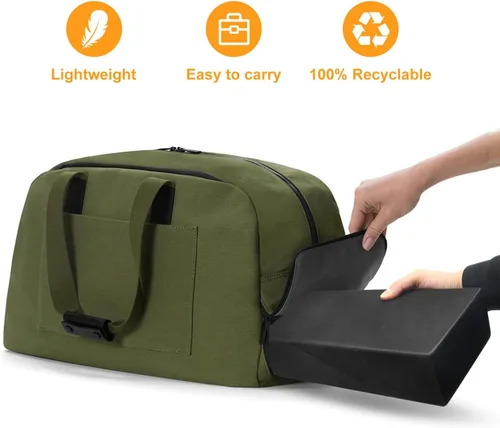 Vista 7 de Paquete de 2 cuñas para sentadillas, cuña de ejercicio de muñeca de pie para sentadillas, yoga, flexiones, equilibrio, estiramiento, fuerza