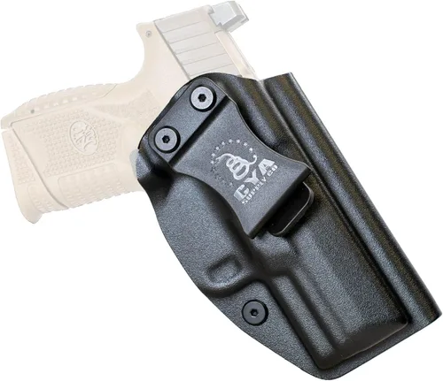 Vista 185 de CYA Supply Co. Base IWB Funda de transporte oculta propiedad de veteranos fabricada en Estados Unidos - Compatible