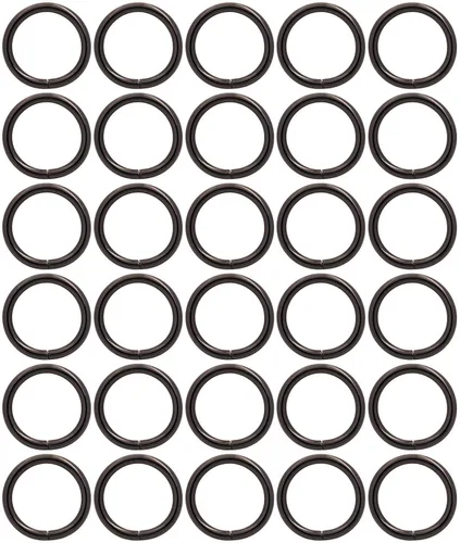 Vista 9 de BIKICOCO 1 '' Metal O-Ring Buckle Connector Round Loops no soldados con autógena para bolsos Webbing Monedero y correas de cinturón, oro x 30 piezas