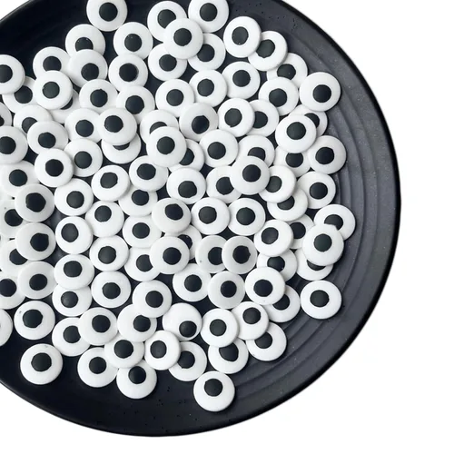 Vista 2 de Halloween Weraru Globos de ojos grandes de caramelo, bolas de ojos, dulces para pasteles, adornos de galletas, postres, decoraciones