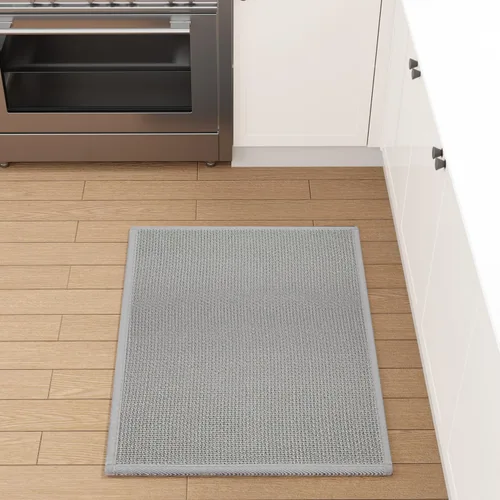 Vista 29 de SUMLANS Tapete de Cocina 1 PCS, Alfombras Acolchadas Antideslizantes para Piso de Cocina, Tapete Corredor Absorbente de Comodidad para Estar de Pie
