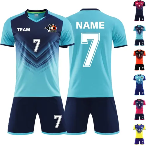 LAIFU Camiseta de Fútbol Personalizada para Adultos y Niños - Camiseta de Fútbol Personalizada con Nombre, Número y Logo