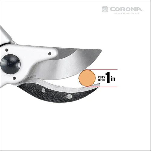 Vista 6 de Corona Podadora de derivación de herramientas - Tijeras de jardín de poda manual de acero forjado de 1 ″ con asas de aluminio ligeras