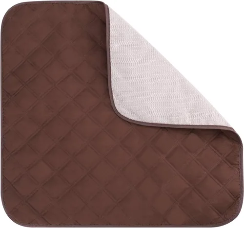 Vista 11 de Almohadillas de cama para adultos para incontinencia, lavables, suaves, de protección contra la humedad, súper absorbentes, impermeables, protector