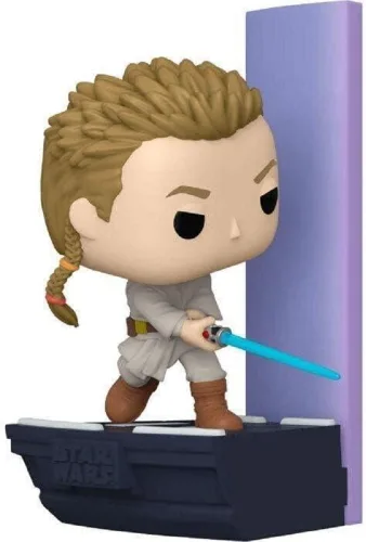 Funko Pop Deluxe Star Wars: Duel of The Fates - OBI-Wan OBI-Wan Kenobi Figura 2 de 3 - Exclusivo de Amazon - Figura de vinilo coleccionable - Idea