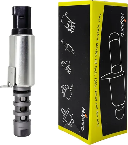 Vista 10 de HiSport 15330-0T010 VVT Válvula de control de aceite Válvula variable Solenoide de sincronización - OEM 1533037010 19185637 - Compatible con Toyota