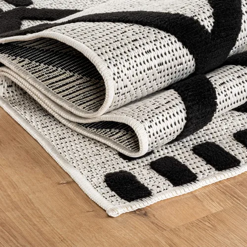 Vista 7 de CAMILSON - Tapete de pasillo moderno de 2 x 7 pies con patrón de diamantes, suave, microbucle, resiste las manchas, fácil de limpiar, no se