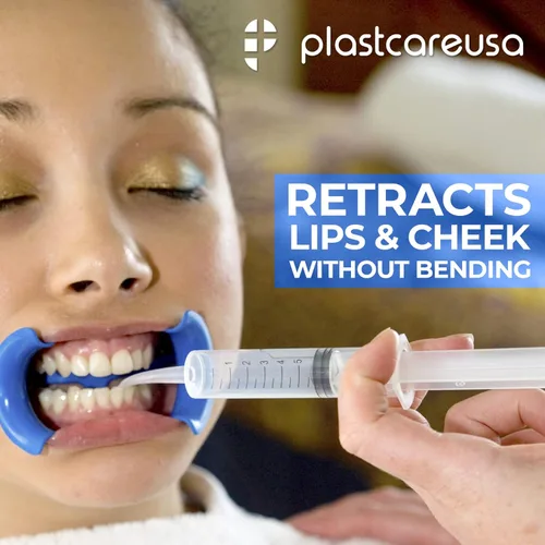 Vista 5 de 10 jeringas desechables de punta curvada de 12ml para dispensación oral dental de 12cc (con medidas) para uso dental, mascotas, líquido