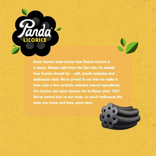 Vista 3 de Panda Masticables naturales de regaliz de 7 onzas (paquete de 4)
