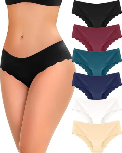Vista 11 de FINETOO sin costuras para mujer Beige