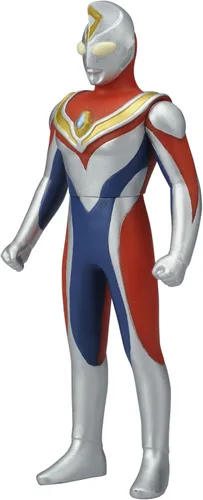 Vista 2 de Bandai Ultraman Superheroes Ultra Hero Serie 500 # 14: Ultraman DYNA (Tipo Flash)