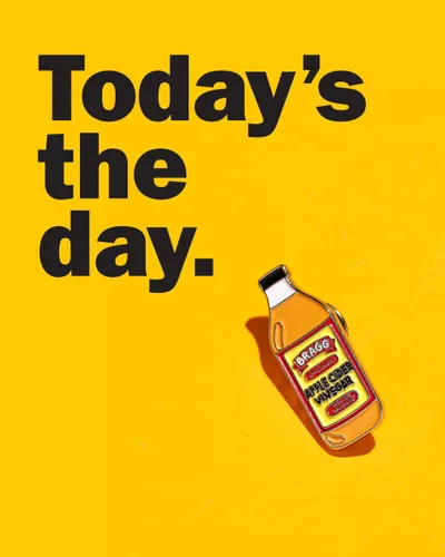 Vista 5 de Bragg Vinagre de sidra de manzana crudo orgánico, 32 onzas, 1 paquete