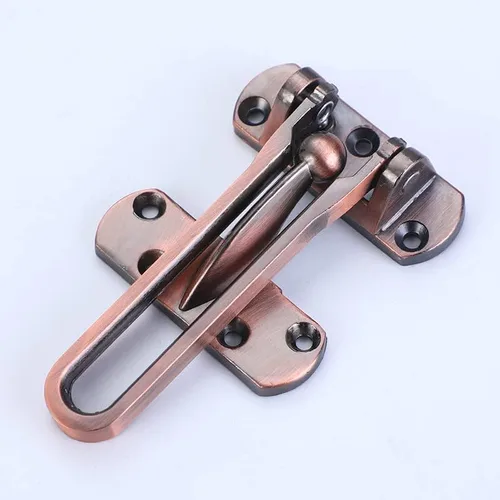 Solid Thicken Door Security Latch Home Security Door Guard Swing Bar door Lock for Home/Hotel/Apartment Safety Childproof Reinforcement Door