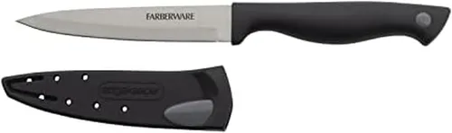 Vista 25 de Farberware 5158146 EdgeKeeper - Cuchillo utilitario, 4.5 pulgadas, color negro