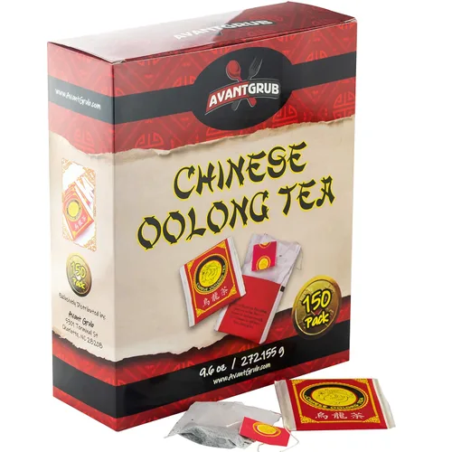 Auténticas bolsas de té Oolong de grado restaurante, bolsitas de té chino prémium para bebidas con cafeína calientes o heladas, bebida